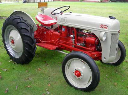 Photo of restored 8N tractor